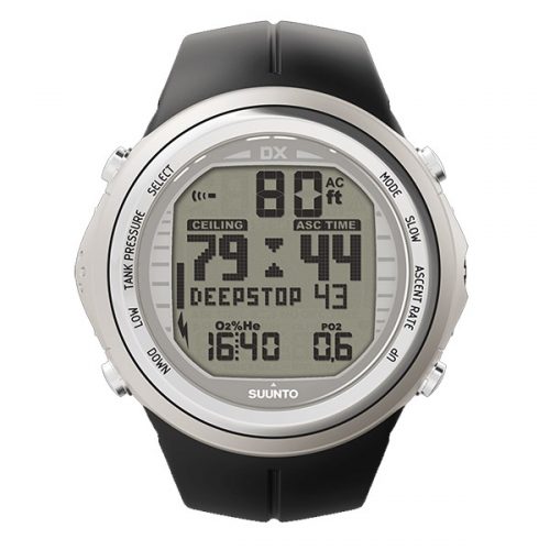 Komputer Suunto DX Silver elastomer